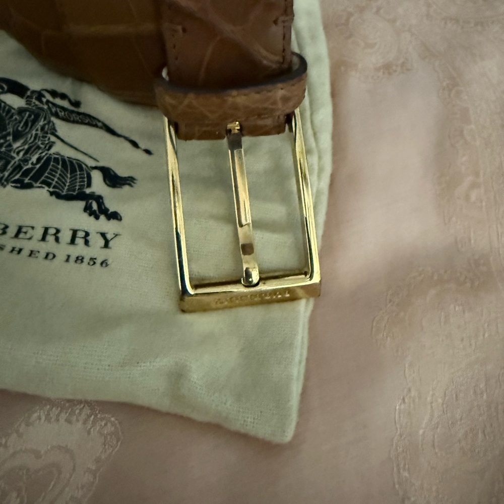 Burberry Brown Belt Bag with Signature Design - Picture 2 of 8